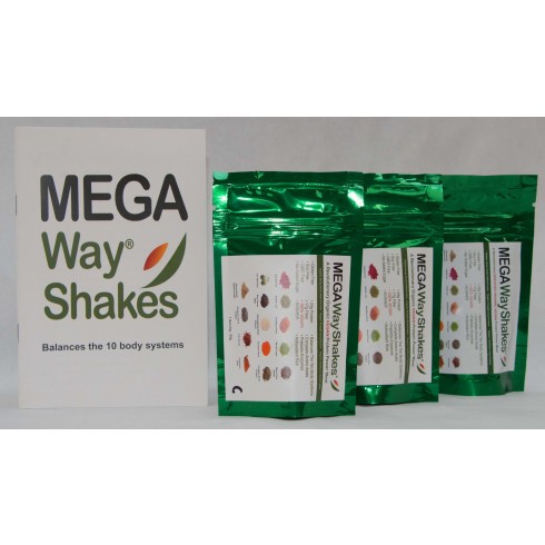 Starter Kit Qty 3 - 50g VEGAN Cacao & Vanilla shake packets + BONUS